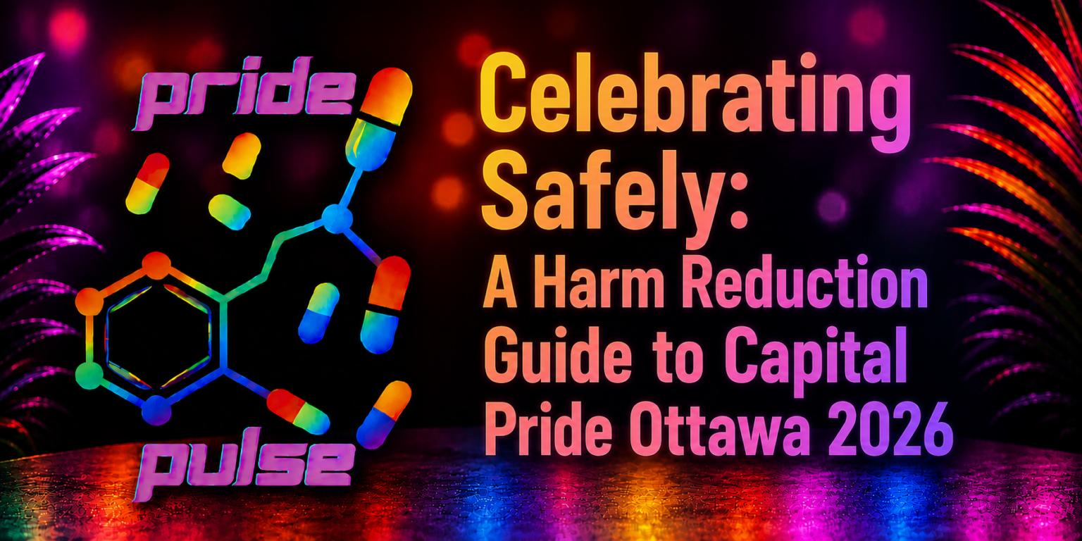 Capital Pride Ottawa 2026 dates, plus local harm reduction resources — Stop Overdose Ottawa alerts, MAX Ottawa, and naloxone access across the city