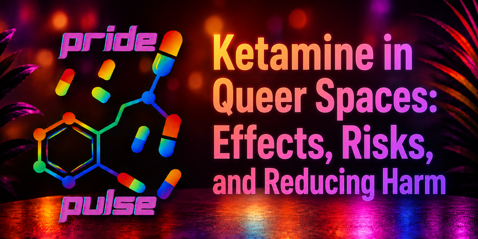 What ketamine is, its role in chemsex/PnP among gbMSM in Canada, and how to reduce combination risks — with citations from Health Canada and CATIE