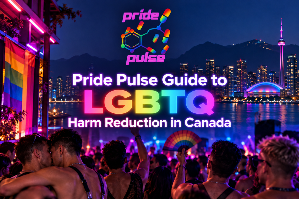 LGBTQ+ harm reduction in Canada with Pride nightlife, community resources, and safer partying information